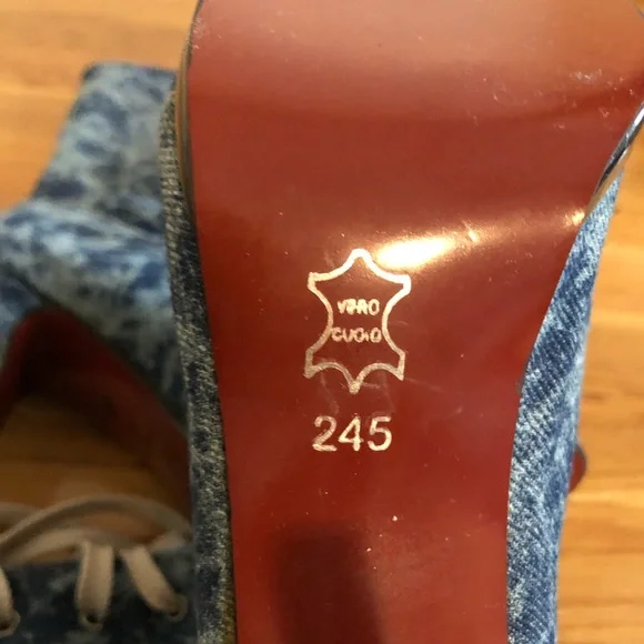 Vero Cuoio Denim Boots - Picture 8 of 16